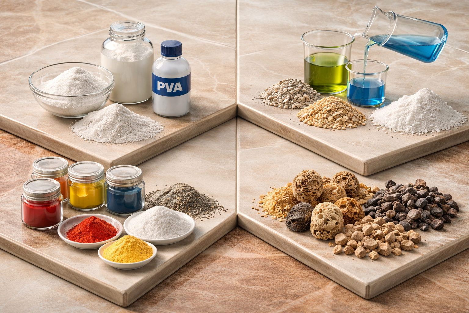 Advanced ceramic additives for product enhancement